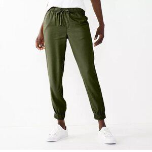 NWT Nine West Easy Joggers size Medium green